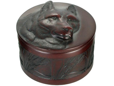 Crushed Marble Desk Box - Wolf