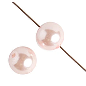 Glass Pearl Strands - 4 mm - Light Pink