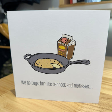 Valentine's Card - Bannock & Molasses