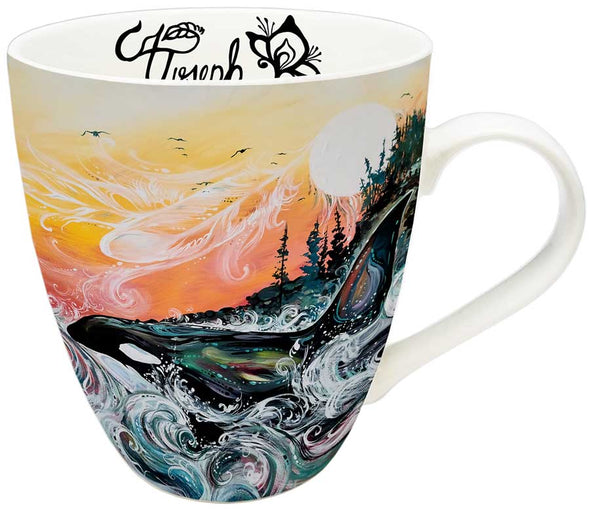 Ceramic Mug - Killer Whale Sunset