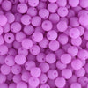 6 mm Glass Round Bead - Velvet Soft Magenta