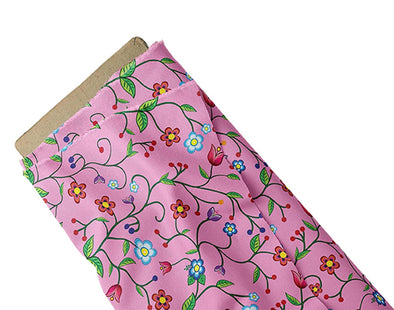 Cotton Fabric - Floral Enchantment - Pink