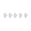 3 mm Preciosa Crystal Spacer Bead - Crystal