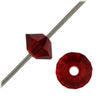 3 mm Preciosa Crystal Spacer Bead - Siam
