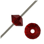 3 mm Preciosa Crystal Spacer Bead - Siam