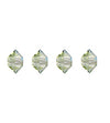 4 mm Preciosa Crystal Spacer Bead - Viridian