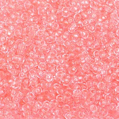 Preciosa Seed 10/0 - Crystal Pink Solgel