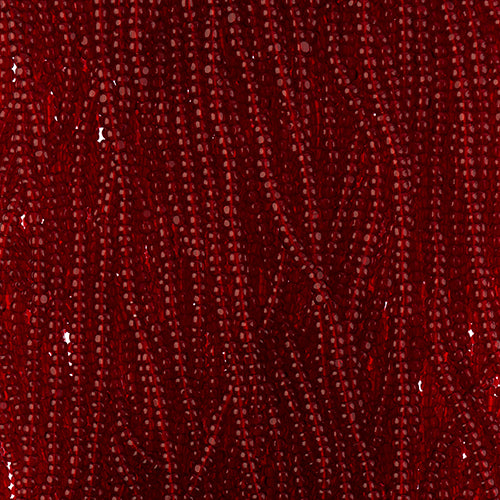 Preciosa Charlotte 11/0 - Transparent Red 90090