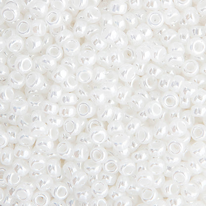Miyuki Pony 6/0 - White Pearl Ceylon 0528