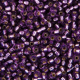 Miyuki Pony 6/0 - Amethyst Silver Lined 0024