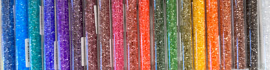 Seed Bead Set - 2-Cut 10/0 - Satin Solgels