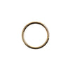 Metal Findings - 18kt Gold Plated Jump Rings - 8 mm