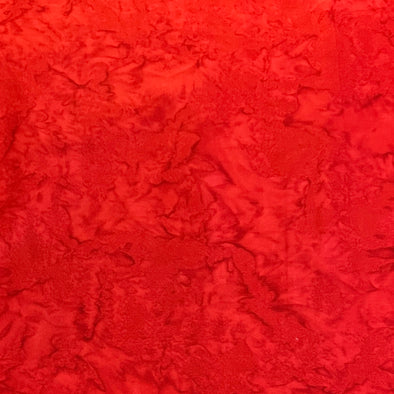 Cotton Fabric - Red Salt Batik