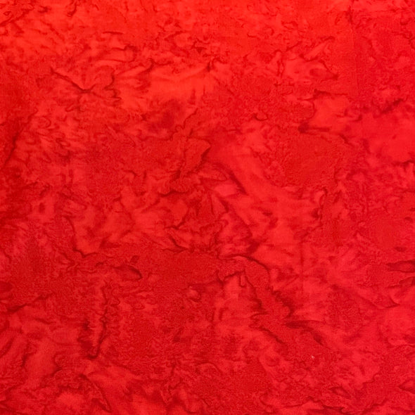 Cotton Fabric - Red Salt Batik