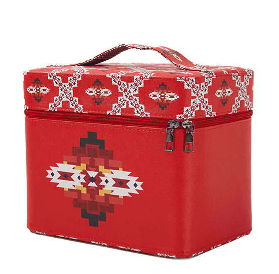 Cosmetic Case - Solstice - Red