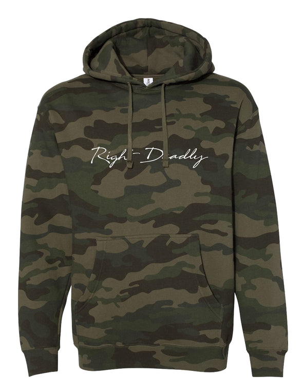 Hooded Sweatshirt - Right Deadly - Camo