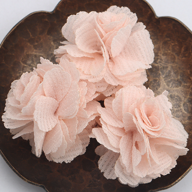 Flower Petal Charm - Blush Pom Pom