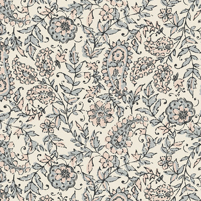 Cotton Fabric - Kismet - India Ink Impression