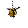 Beaded Keychain - Happy Bee