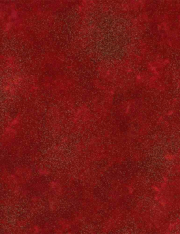 Cotton Fabric - Shimmer - Red