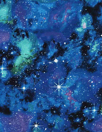 Cotton Fabric - Cosmic Galaxy