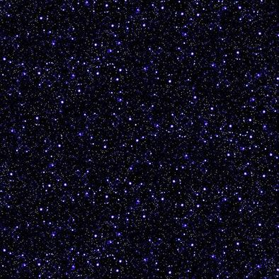 Cotton Fabric - Celestial Sky - Midnight