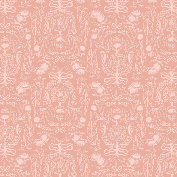 Cotton Fabric - Swan Song Toile - Nectar