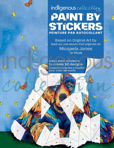 Paint by Stickers Book - Micqaela Jones