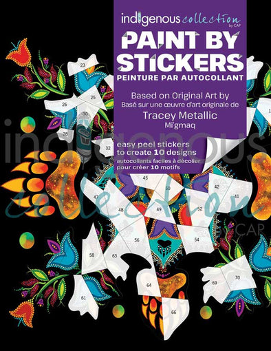 Paint by Stickers Book - Tracey Metallic