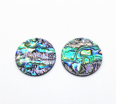 Shell Cab - Abalone Veneer Rounds - Natural