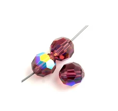 3 mm Crystal Bead - Amethyst AB