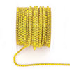 SS6 Metal Banding - Citrine on Yellow