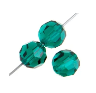 4 mm Preciosa Crystal Bead - Emerald