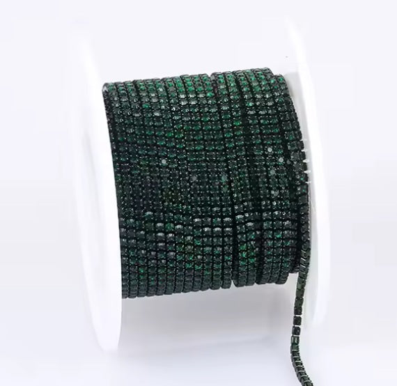 SS4 Metal Banding - Emerald on Emerald