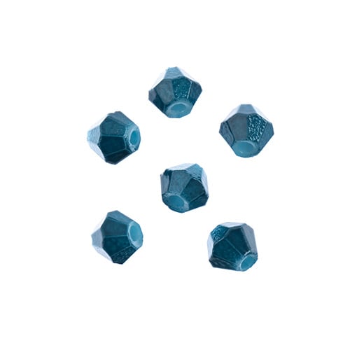 4 mm Crystal Bicone - Opaque Dark Blue