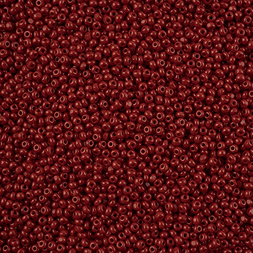 Preciosa Charlotte 11/0 - Medium Dark Red 93210 (Loose)