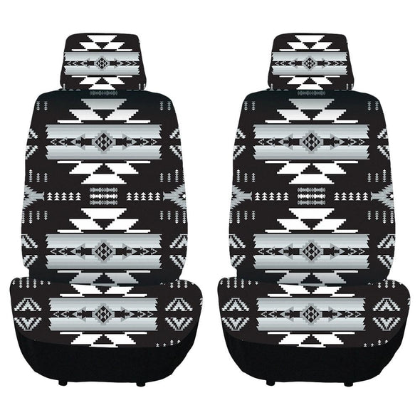 Auto Seat Covers - Santa Fe - Black/Grey