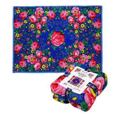 Single-Ply Twin - Kokum Floral - Royal Blue