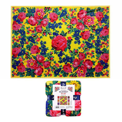 Single-Ply Twin - Kokum Floral - Yellow