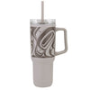 40 oz Insulated Tumbler w/Straw - Eagle