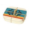 Bamboo Coasters - Salish Sunset