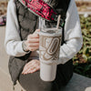 40 oz Insulated Tumbler w/Straw - Eagle