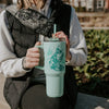 Insulated Tumbler w/Straw - Whale