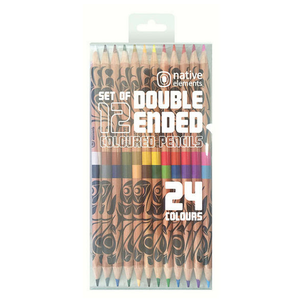 Double-Ended Coloured Pencils - Eagle