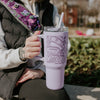 40 oz Insulated Tumbler w/Straw - Spirit Messenger