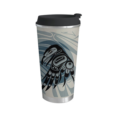 Art Travel Mug - Raven Moon