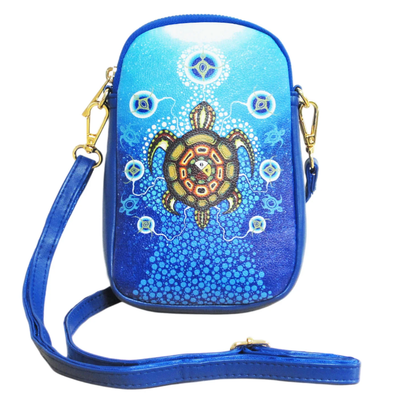 Artist Phone Purse - Medicine Turtle