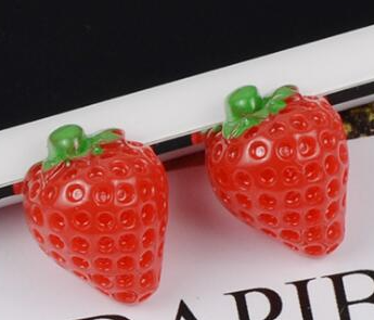 Acrylic Cab - Mini Resin Strawberries