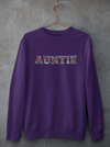 Crewneck Sweatshirt - Auntie - Purple