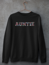 Crewneck Sweatshirt - Auntie - Black